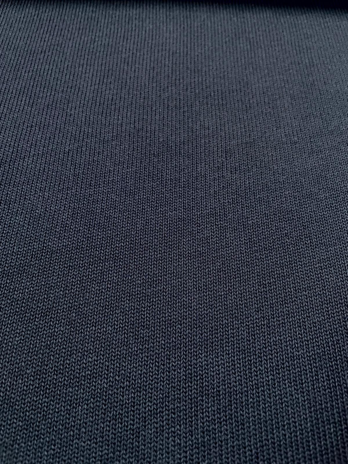 Fein-Babystrick dunkelblau uni